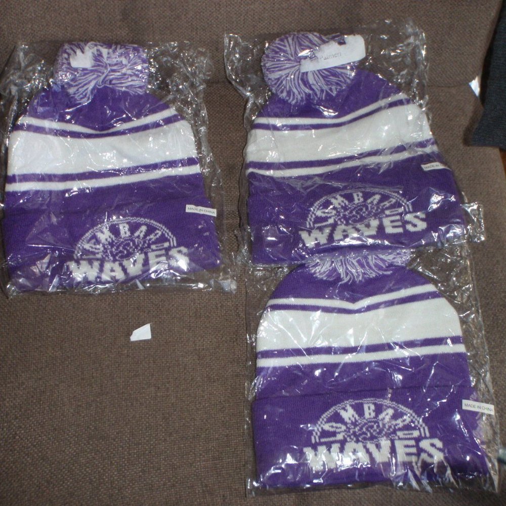 NEW PURPLE LOMBARD WAVES WINTER HATS CAPS